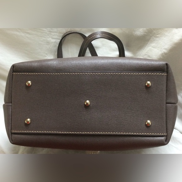 Dooney and Bourke Grey Shoulder Bag - Picture 6 of 16